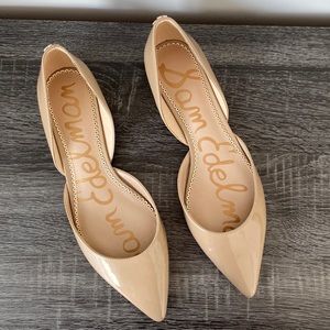 Sam Edelman | Nude | Patent Leather | Rodney Flats
